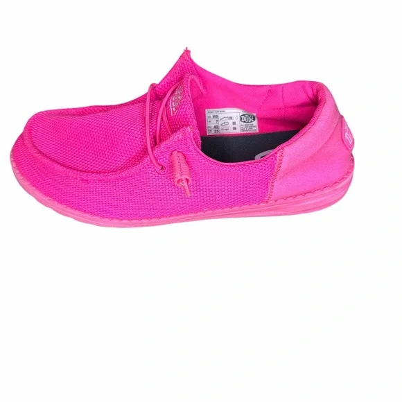 Hey Dude Wendy Funk Mono in Electric Pink - Picture 2 of 6